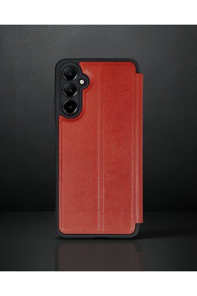 Generic Brand Samsung Galaxy A15 4g Case Flip Cover - Red
