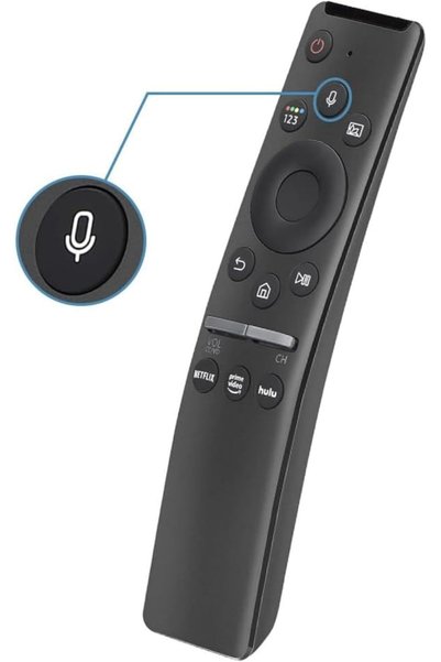 Generic Voice Remote Compatible for Samsung Smart TV QLED UHD Frame Curved So...