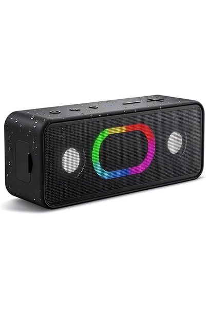OHAYO S11 16W Portable Bluetooth Speaker, RGB Strobe, Battery LED, TWS Bass