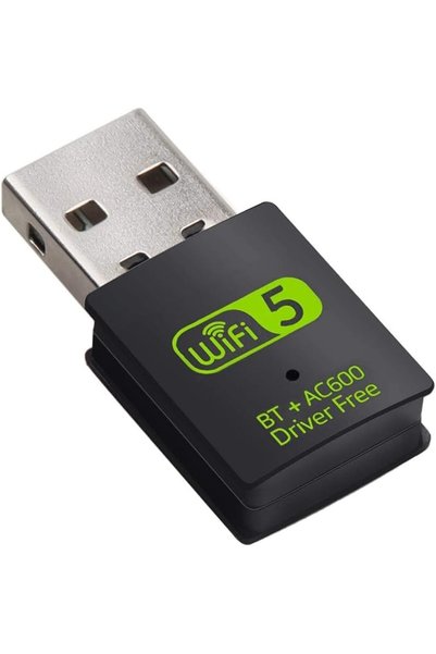 MAKINGTEC محول USB لاسلكي يدعم تقنيتي الواي فاي والبلوتوث، سرعة 600 ميجابت في...