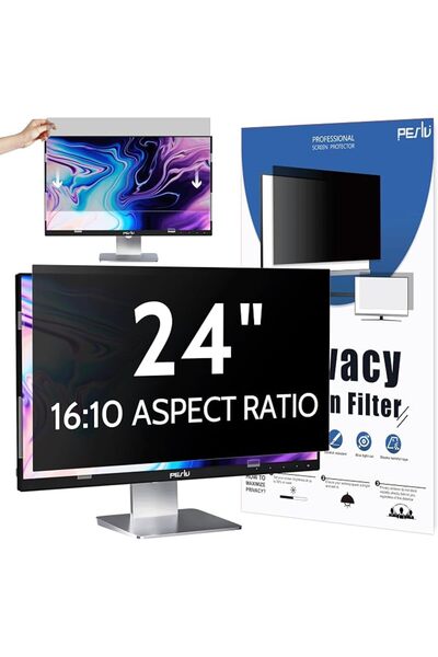 GENERAL Peslv 16 Inch 16:10 Laptop Privacy Screen for Computer Monitor 345 * ...