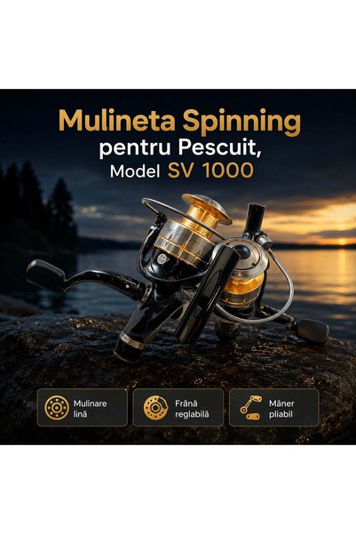 FOXMAG24 Μηχανισμός ψαρέματος spinning, Μοντέλο SV 1000