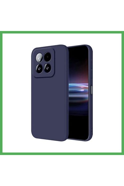 Nur store Çanta Mi 15t Compatible First Silicone Case - Navy Blue Bezoss