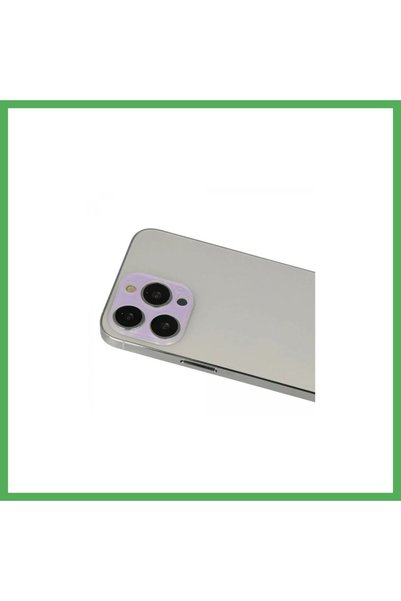 Nur store Çanta iPhone 13 Pro Max Compatible Rainbow Camera Lens Protection G...