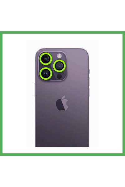 Nur store Çanta iPhone 13 Pro Max Compatible Neon Phosphorescent Camera Lens ...