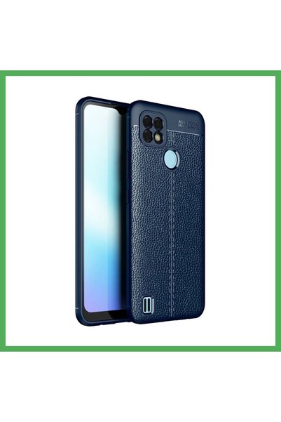 Nur store Çanta Realme C25 Compatible Case Auto Focus Cover - Navy Blue Bezoss
