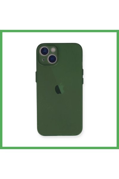 Nur store Çanta iPhone 14 Plus Compatible Case Pp Ultra Thin Cover - Green Be...