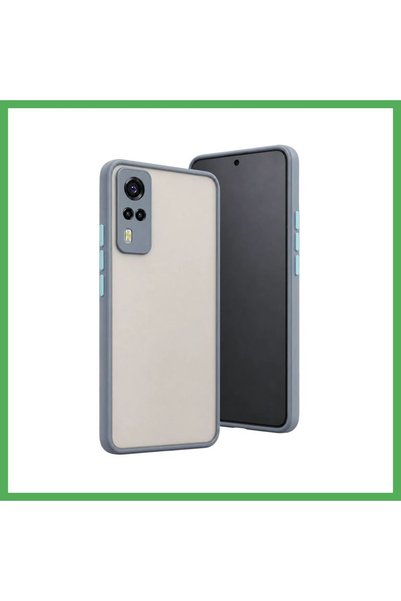 Nur store Çanta Vivo Y53S Compatible Case Montreal Silicone Cover - Gray Bezoss