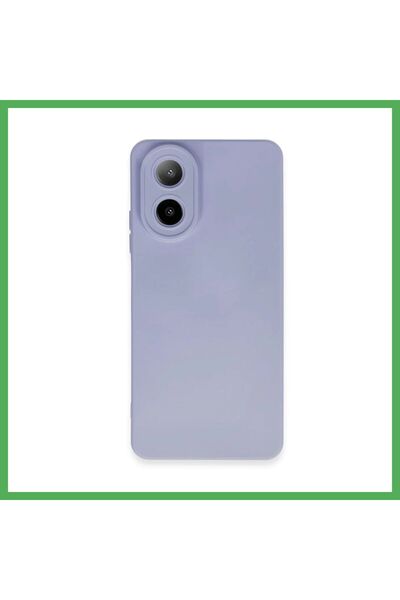 Nur store Çanta A38 Compatible Case Nano Velvet Silicone - Lilac Bezoss