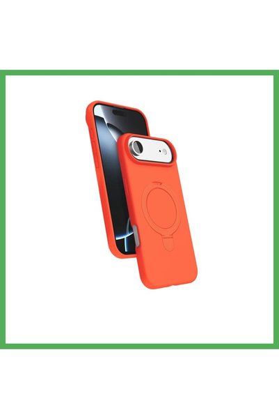 Nur store Çanta iPhone 17 Compatible Air Compatible Regal Magsafe Stand Cover...
