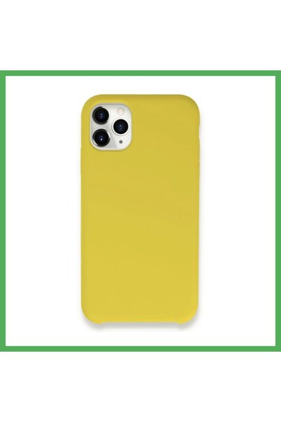 Nur store Çanta iPhone 11 Pro Compatible Case Launch Legant Silicone - Yellow...