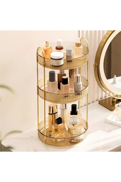 GENERAL MUYXGYFE Makeup organiser, Perfume organiser, Makeup Organiser 360 Ro...