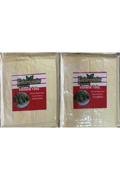 2 KG Katmerlik Yufka Taze Gıda Ürünü Özellikli Paket