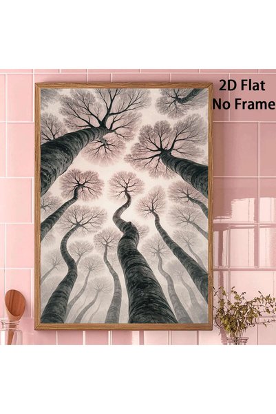 Generic Brand 1pc Forest Theme Canvas Wall Art Print, Surreal Canvas Poster, ...