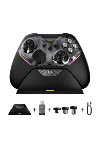 MOJHON Storm(Gale2) Wireless PC Controller, Bluetooth Gaming Controller 2000H...