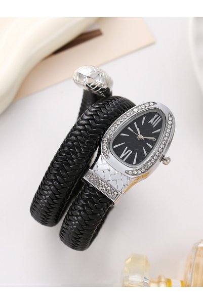 Choice black 1-piece Women's Watch Fashion Watch Women's Versatile High end W...