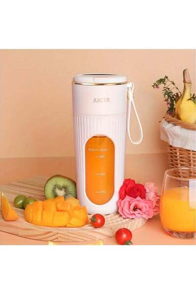 Arabest Portable Mini Rechargeable Juicer,340ml Compact Blender with 14 Blade...