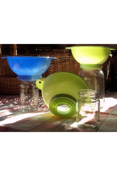 Warmel Pâlnie pentru conserve, pentru borcane și sticle, plastic PP, 15 cm