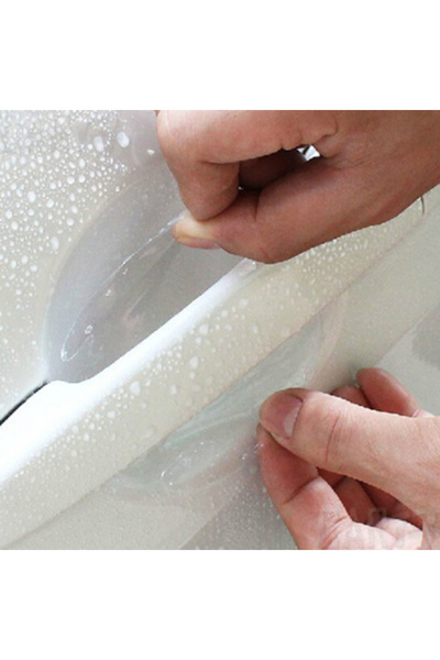 Choice 4pcs Car stickers Car Door Handle Scratches Protector Films for Mazda ...