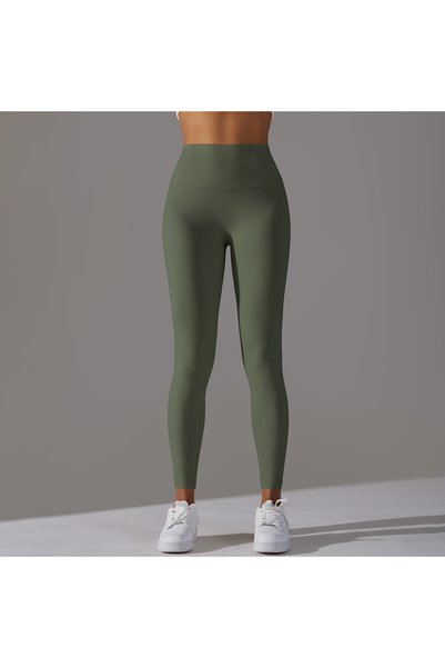 Choice M Army Green Yoga Leggings Women Fitness Leggings Running Cycling Pant...