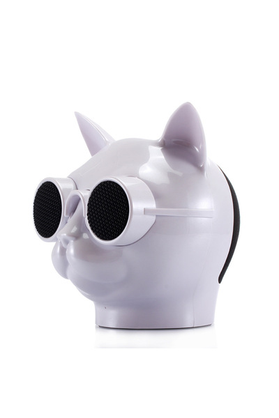 Bluejw Cat Shape Plastic TWS for 5.0 Speaker Portable Desktop Ornament with R...