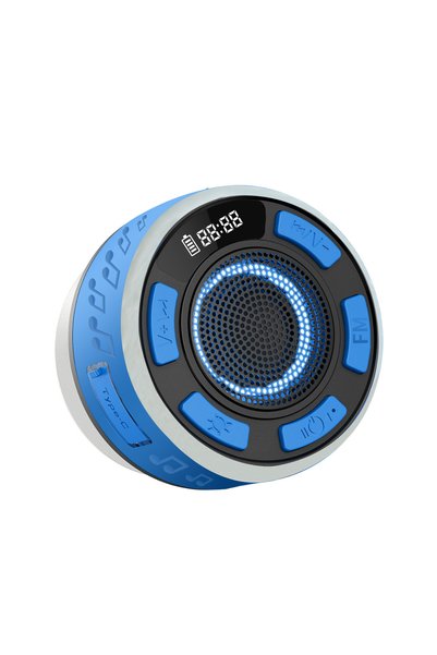 Bluejw [متوفر مباشرة من المصنع] مكبر صوت 5.3 بقوة 5 واط مع ساعة منبه ومؤقت، م...