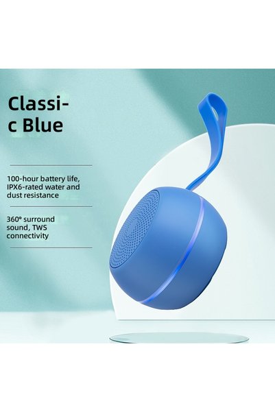 Bluejw مكبر صوت S9 محمول لاسلكي صغير من البلاستيك بقوة 5 واط، مقاوم للماء وال...