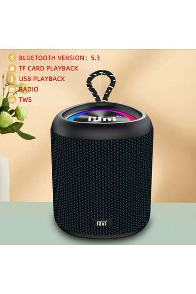 Bluejw مكبر صوت HM-866 بقوة 5.2 واط مع مضخم صوت عالي الطاقة للاستخدام الخارجي...