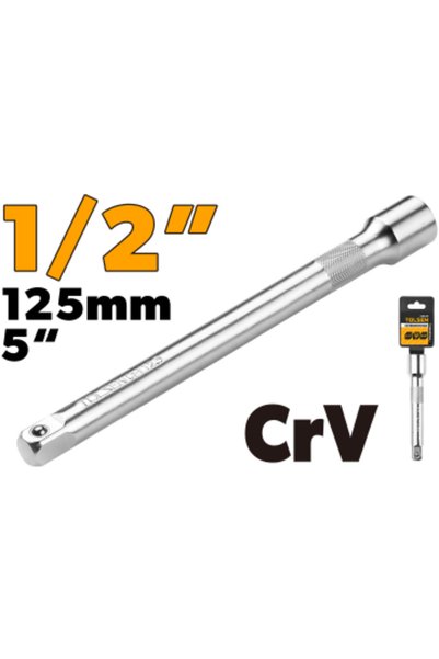 TOLSEN Extension Bar Cr-V CP Satin 1/2 IN.x125mm