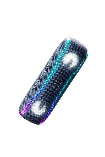 Bluejw IPX7 Waterproof Portable Wireless Speaker with RGB Colorful Flashing L...