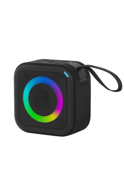 Bluejw مكبر صوت محمول مقاوم للماء T103 بقوة 15 واط مع إضاءة محيطة RGB، مكبر ص...