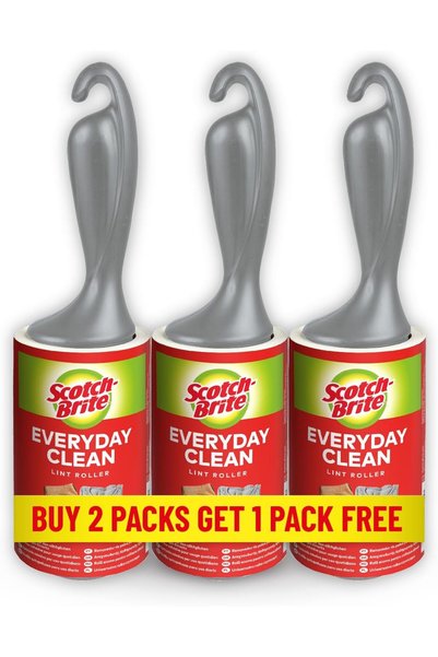 GENERAL ™Scotch-Brite™ أسطوانة إزالة الوبر، اشترِ عبوتين واحصل على عبوة واحدة...