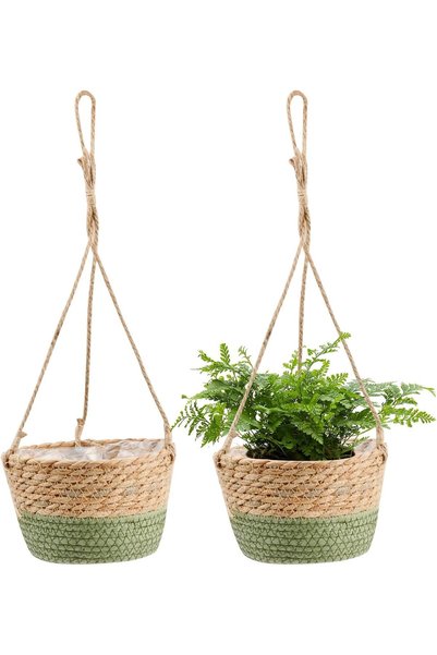 Generic Hanging Planter Basket,Hand Woven Wall Hanging Plant Basket,Plant Hol...