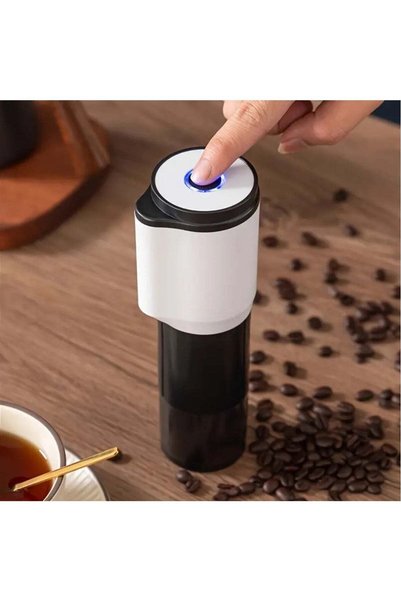 Arabest Electric Coffee Grinder,Compact Portable Grinder for Whole Beans,USB ...