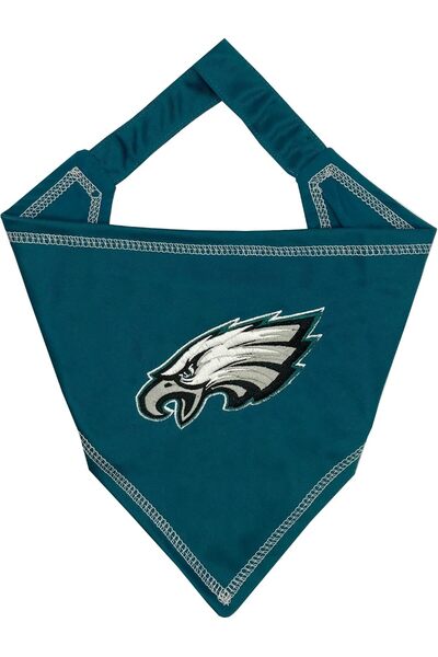 Generic وشاح رأس NFL Philadelphia Eagles، مقاس صغير/متوسط. وشاح باندانا للكلا...