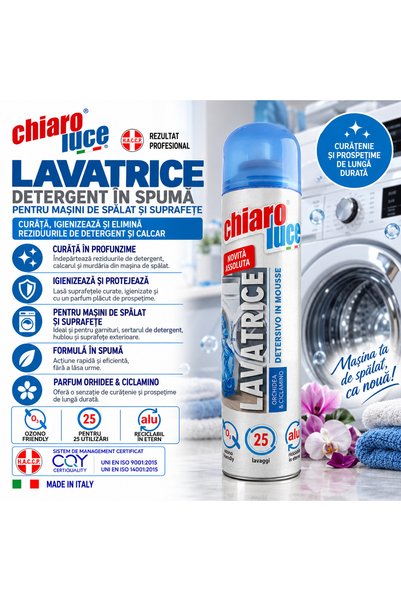 chiaro luce Detergent pentru mașina de spălat – Orhidee și Cicalină 300ml