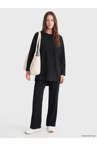 LC Waikiki Γυναικεία φούτερ παντελόνια Soft Touch από την Shining Store