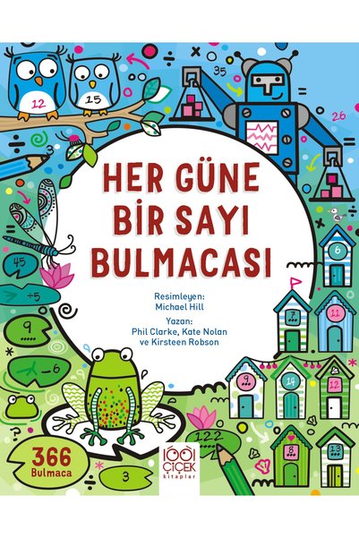 1001 Çiçek Kitaplar Her Güne Bir Sayı Bulmacası