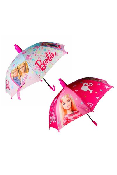 Barbi LİSANSLI KIZ ÇOCUK ŞEMSİYESİ MIX01 BARBİE KILIFLI 2 MODEL