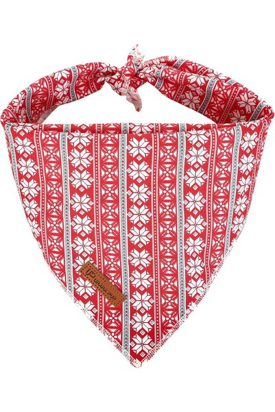 Generic باندانا للكلاب لعيد الميلاد - وشاح مثلث على شكل رجل الثلج للكلاب الإن...