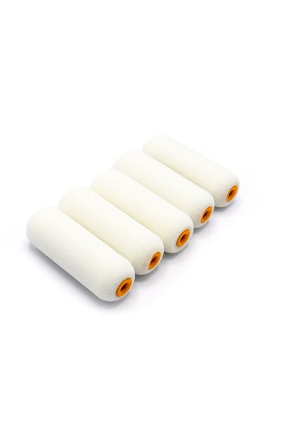 Lumytools Set 5 role burete trafalet superfin dens, rolă 100 mm, Ø 35 mm, tij...