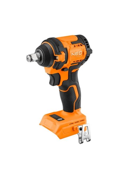 NEO Tools Αντικραδασμικό κατσαβίδι χωρίς ψήκτρες 18V, 350Nm, εξάγωνο ½", συμπ...