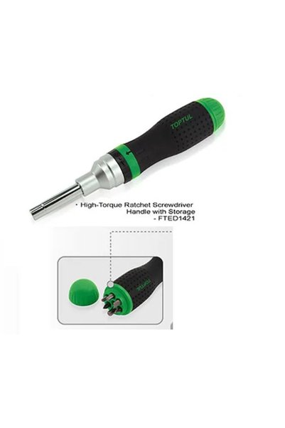 TOPTUL Κατσαβίδι με καστάνια FTED1421