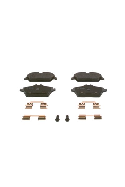 Bosch Комплект спирачни накладки, дискова спирачка 0 986 494 588