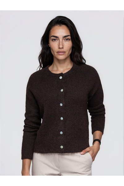 OMBRE Damenpullover, Hüftlang, Relaxed Fit, Rundhalsausschnitt, Durchgehende ...