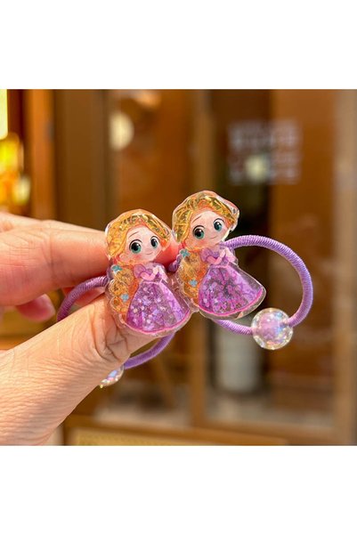 Choice 2pcs E 2pcs Disney Princess Yoga Headband，Princess Hair Ties，Clothing ...