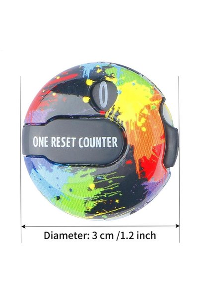 Choice bright color Golf Score Counter Gloves Caps Clip Mini Golf Scoring Str...
