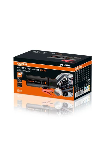 Osram Jump starter pentru pornire masina BATTERYjumpstart 1000A - 8000 mAh OJ...