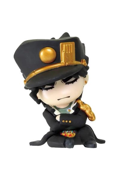 BANDAI 4 قطع/مجموعة مجسمات نوم على الكتف من جوجو ستاردست كروساديرز، شخصيات كب...