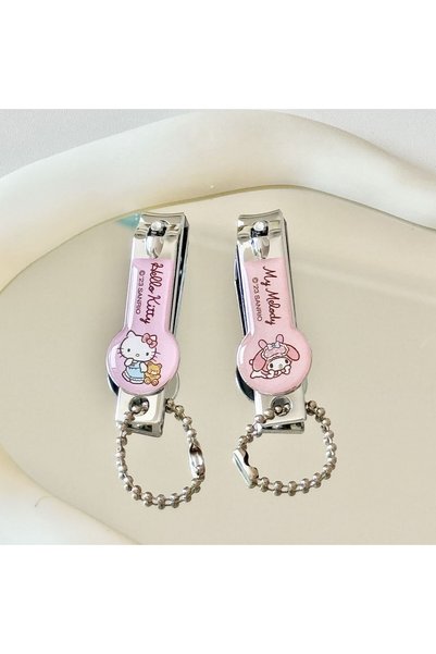 Choice 2pcs 1/2pcs Kuromi Cinnamoroll Hello Kitty Nail Clippers Cute Cartoon ...